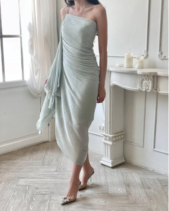 Ara Dress Shimmer In Mint