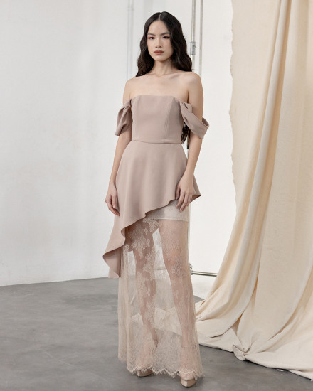 Bryna Top With Blair Skirt In Lace